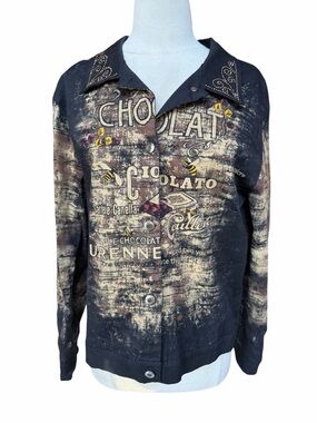 Y2K Cactus 96% Cotton 4% Spandex “Sweet Chocolat” Lightweight Shacket